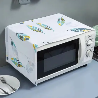 1 Pc Washable Microwave Oven Dust Cover